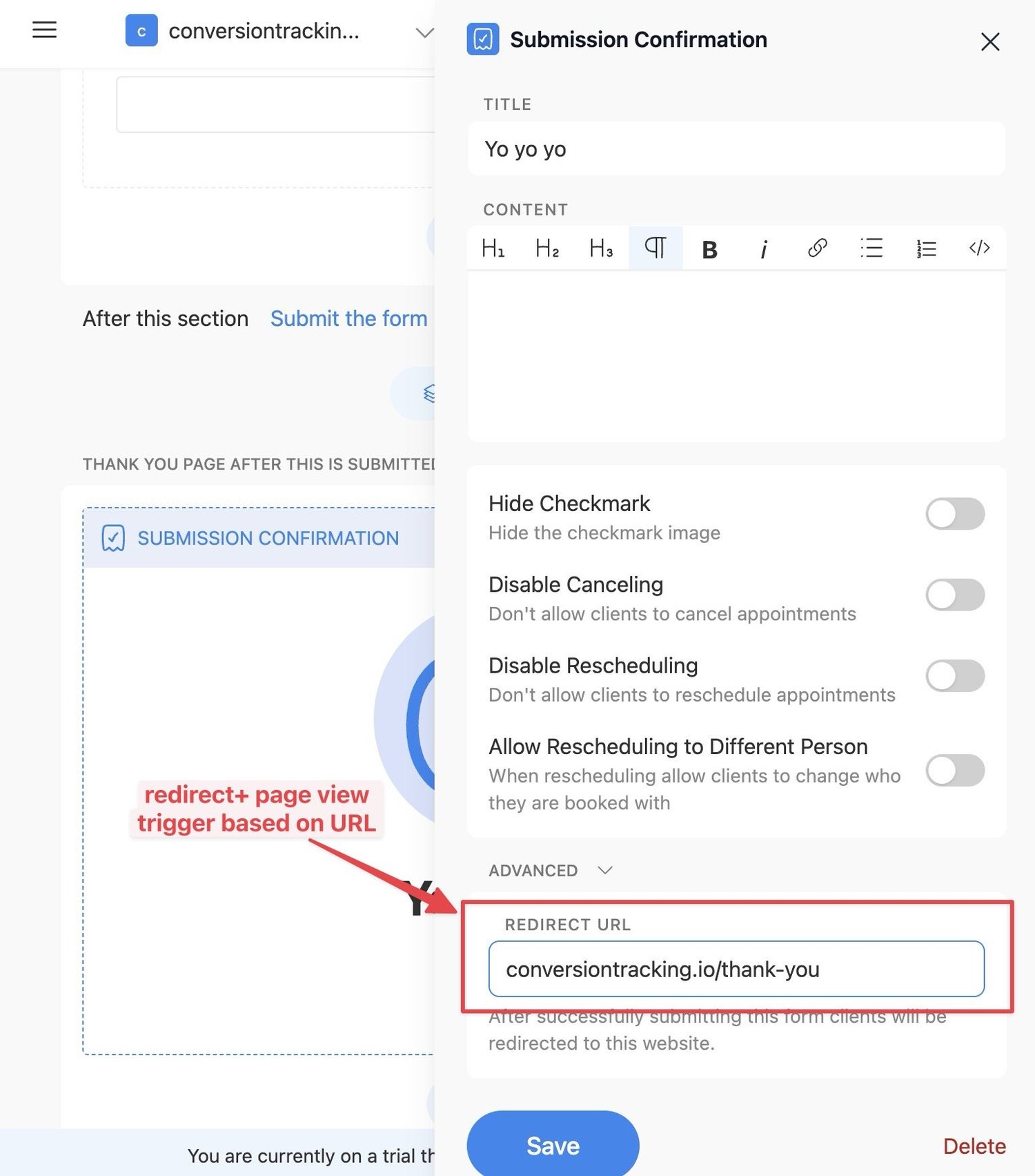 Conversion Tracking Challenge #1 Breely.com