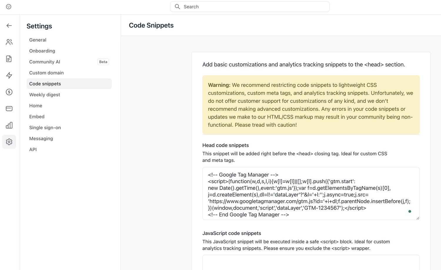Circle.so Conversion Tracking - Paywalls
